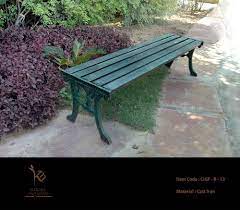 antique outdoor garden bench