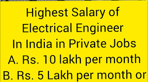 highest paid electrical engineering