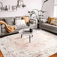 mujoo pink rug 8 x10 area rugs for