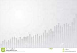 Abstract Financial With Line Graph Bar Chart And Stock