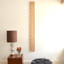 Slimjim Wooden Ruler Height Chart Non Personalised