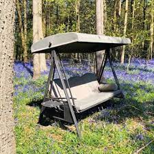 Tamarin 3 Seater Garden Swing Seat Plus