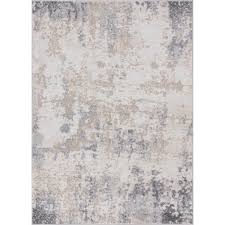 tayse rugs diamond abstract gray 4 ft