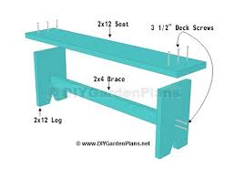 Simple Plans For A Diy Board Bench