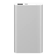 Xiaomi Power Bank 2 5000mah Lightweight Portable Silver