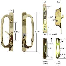 Sliding Glass Patio Door Hardware