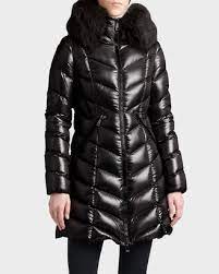 Womens Moncler With Fur Hood Style