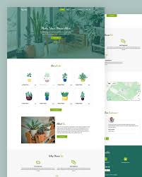 House Plant Html5 Template Free