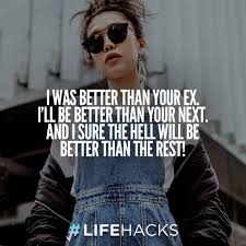 The first part includes dirty phrases for him & her (with images) and the second part is a collection of popular quotes made by famous people. 30 Funny Insulting Ex Boyfriend Quotes With Images