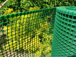 Green Plastic Garden Mesh 9x9mm