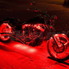 Xkglow Xk034001 R Underglow Red Led Rock Light Kit Motorcycleid Com