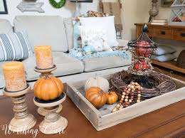 One Fall Coffee Table Two Ways