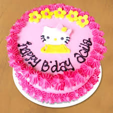 send happy birthday o kitty cake