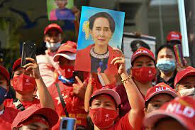 Myanmar's military staged a coup on monday. The Myanmar Coup Is The First Test For Biden S Democracy Agenda