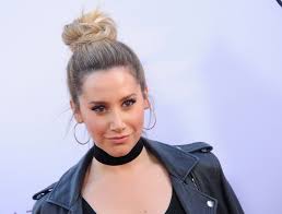 ashley tisdale went braless and had the