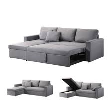 multi purpose 3 seaters fabric sofa bed