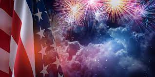 Although july 4, 1776, didn't see any fireworks, in 1777, the first fourth of july fireworks were lit over philadelphia's night sky. 4xyrwjdboyxfwm