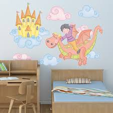 Kids Wall Sticker Child Flying With A