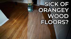 floor look like bare wood