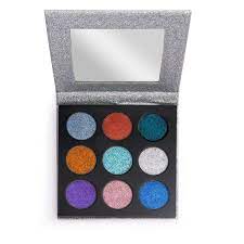 glitter and pigments palette makeup