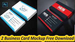 How To Business Card Mockup Free Download