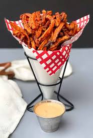 Sweet potato fries are a great healthier option to put on the table at dinner. Easy Air Fryer Crispy Crunchy Sweet Potato Fries