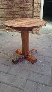 Round Pedestal Coffee Table Diy