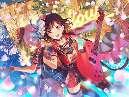 Outside of the band, she's friends with saaya. Bang Dream Girls Band Party Image 2743379 Zerochan Anime Image Board