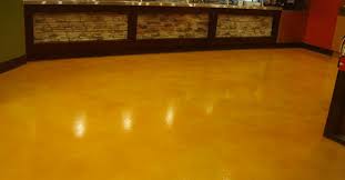 acid stained concrete floors