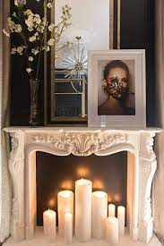 Fireplace Candle Ideas To Create A Cozy