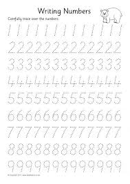 Writing Numbers Formation Worksheets Sb5006 Sparklebox