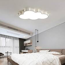 Litfad Nordic Style Cloud Led Flush Mount Ceiling Light Baby Room Lighting Fixture Cartoon Design Ceiling Lamp With Acrylic Lampshade For Girls Bedroom Kids Room Children Bedroom White Light Amazon Com