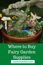 inexpensive fairy garden supplies
