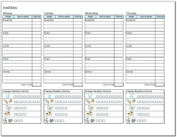 Daily Workout Template Free Fitness Journal Template 8 Best Images