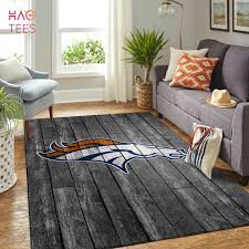 denver broncos nfl area rugs football