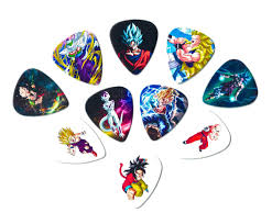 Takao koyama and produced by toei animation. Amazon Com Dragon Ball Z Guitar Picks 10 Medium Picks In A Packet For Dbz Lovers 0 71mm Electronics