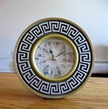 Greek Key Clock Makeover Naomi B