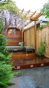 Small Garden Design With Deck And