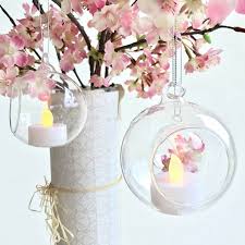 Glass Ball Hanger Large Candle