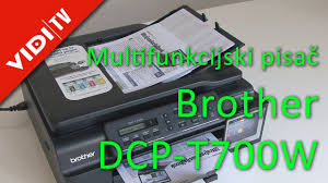 The magenta (bt5000m), yellow (bt5000y) and cyan (bt5000c) ink bottles have print capacity of nearly 5000 pages per bottle. Brother Dcp T700w Multifunkcijski Pisac Youtube