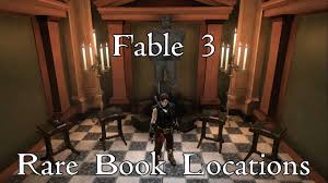 fable 3 rare book locations you