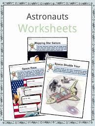 Activities for first graders can be both educational and fun. Famous Astronaut Facts Worksheets Space Exploration Informatio