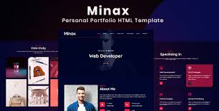 It include a crm for blood donors that allow a efficient management and olso a loyalty of. Free Download Minax Personal Portfolio Html Template Nulled Latest