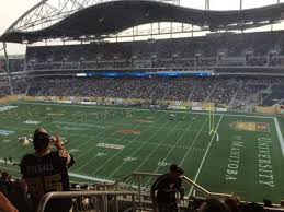 Investors Group Field Section 203 Row 19 Home Of Winnipeg