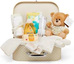 Buy Baby Gift Set - Unisex Gift Hamper Full of Baby Products in a Cream  Keepsake Box Online in Turkey. B07Q38J6CD