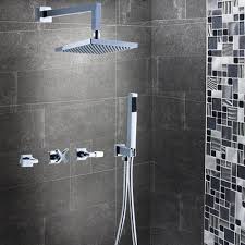 Wall Mount Waterfall Shower Head With