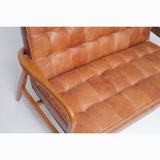 the olsen 2 seater settee leather