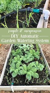 diy garden watering system easy