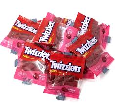 twizzlers cherry nibs licorice candy