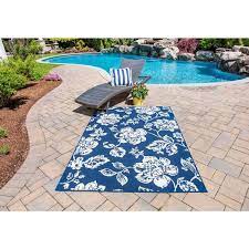 momeni baja fl blooms navy 8 ft 6